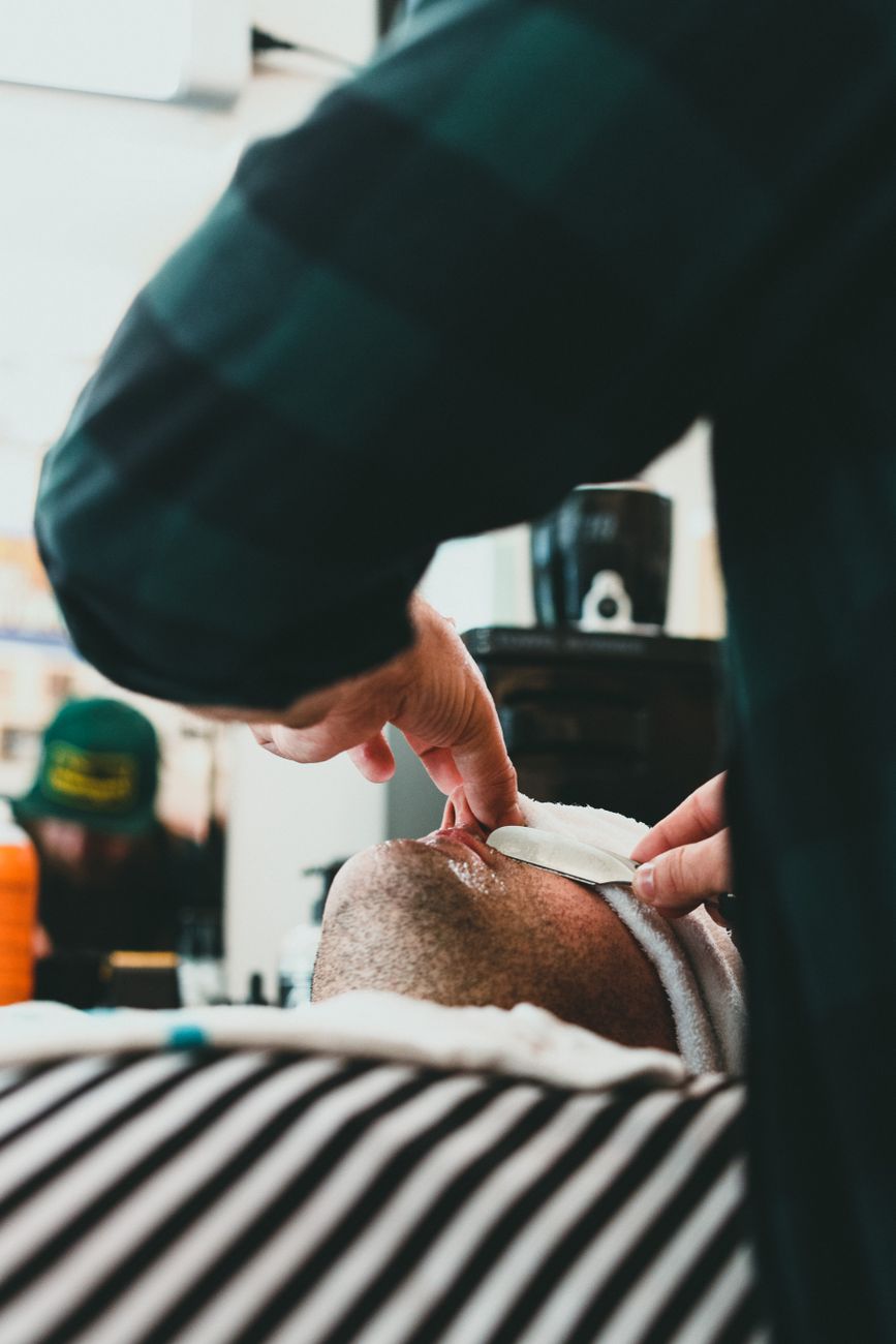 Hot Towel Shave Procedure